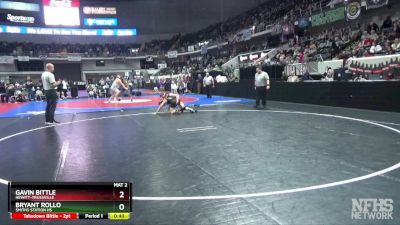 7A 106 lbs Cons. Round 3 - Gavin Bittle, Hewitt-Trussville vs Bryant Rollo, Smiths Station Hs