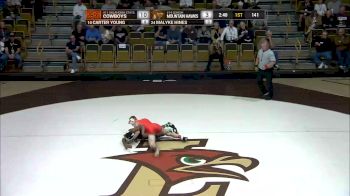 141 lbs: Carter Young, Oklahoma State vs Malyke Hines, Lehigh