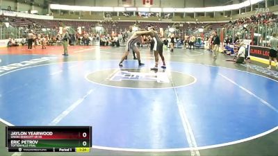 215 lbs Champ. Round 2 - Eric Petrov, Tottenville-PSAL vs Jaylon Yearwood, Union-Endicott Sr HS