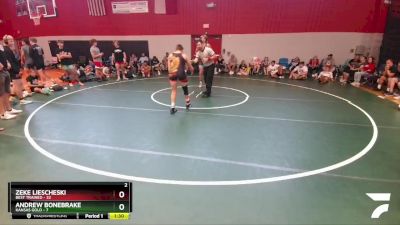 152 lbs Round 3 (6 Team) - Zeke Liescheski, Best Trained vs Andrew Bonebrake, Kansas Gold