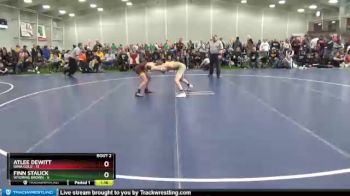 90 lbs Round 1 (6 Team) - Atlee Dewitt, Iowa Gold vs Finn Stalick, Wyoming Brown