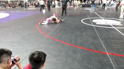 48-52 lbs 1st Place Match - Camila Ramirez, Mat Demon Wrestling Club vs Payton Soto, Prosser Wrestling Academy