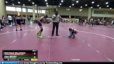 120+130 Round 1 - McKynslie Williamson, Seymour Youth Wrestling Club vs Ezra Brooks, Auburn Takedown