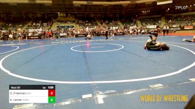 80 lbs Round Of 32 - Case Freeman, Sebolt Wrestling Academy vs Kobe Lemer, Warhawk Wrestling Academy