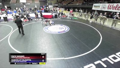 113 lbs Quarterfinal - Zack Samano, Chino High School Wrestling vs Marcello Calavitta, Rough House Wrestling