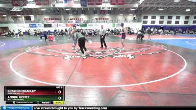 125 lbs Cons. Round 4 - Andru Gomez, Waldorf (Iowa) vs Brayden Bradley, Missouri Valley