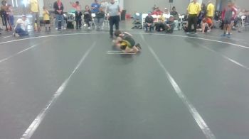 72 lbs Round 3 (8 Team) - Cayden Clark, East Coast Elite vs Jake Kurtz, Diamond Fish