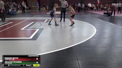 PW-10 lbs Quarterfinal - Parker Betts, Jesup Mat Club vs Graham Schares, Team Bosco