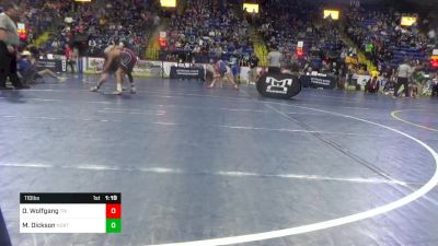 110 lbs Round Of 32 - Daelon Britt, Bishop McCort vs Kye Nelson, Biglerville