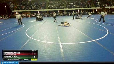 67 lbs Cons. Round 3 - Parker Schulz, Viking Wrestling Club (IA) vs Mason Marshall, DC Elite Wrestling