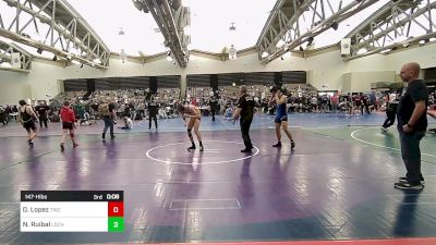 147-H lbs Consi Of 32 #2 - Shaun Aubrey, Liberty vs Adan Cedeno, RedNose Wrestling School