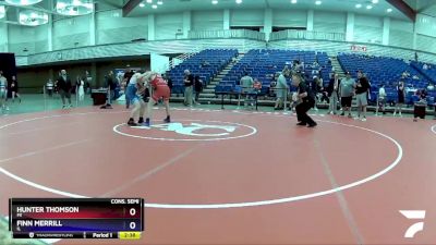 145 lbs Cons. Semi - Hunter Thomson, MI vs Finn Merrill, IL