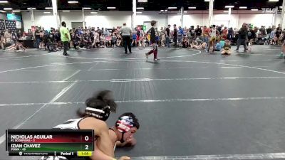 120 lbs Round 2 (4 Team) - Iziah Chavez, POWA vs Nicholas Aguilar, FL Scorpions