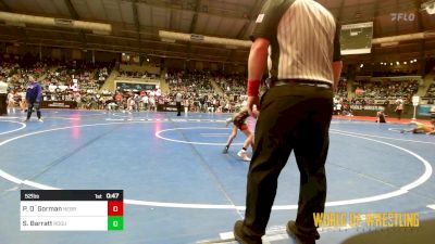 52 lbs Round Of 32 - Preston O`Gorman, Nebraska Elite vs Seth Barratt, Rogue Warrior Wrestling