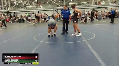 126 lbs Placement (4 Team) - Blake McMillion, Scorpions vs Jason Torres, Prestige Worldwide