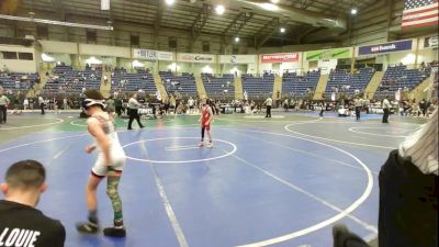 65 lbs Semifinal - Wyatt Daugherty, Steel City Reloaded WC vs Eli Trujillo, Juggernaut WC