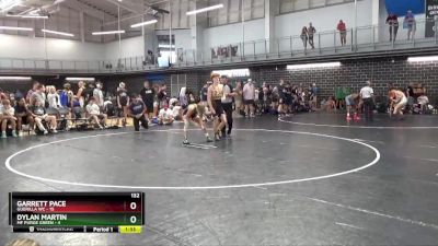 132 lbs Round 1 (16 Team) - Garrett Pace, Guerilla WC vs Dylan Martin, MF Purge Green