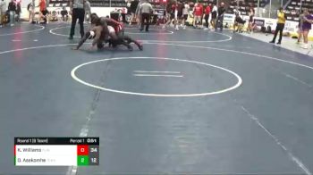 Round 1 (6 Team) - Kaijehl Williams, Flint Tropics vs Omo Asekomhe, CANWAY