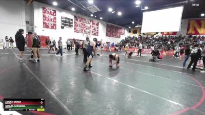 165 lbs Champ. Round 1 - Samuel Saragosa, Heritage vs Jayden Ochoa, Artesia