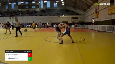 149 lbs Final - Jacob Greenwood, Unattached - Wyoming vs Cameron Haddock, Unattached - Utah Valley University