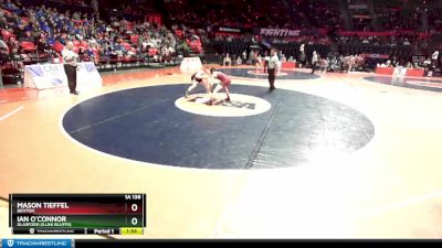 1A 138 lbs Quarterfinal - Mason Tieffel, Benton vs Ian O`Connor, Glasford (Illini Bluffs)