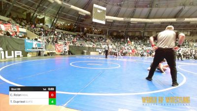 85 lbs Consi Of 16 #2 - Creed Rolan, Mcalester Youth Wrestling vs Tristen Dupriest, SlyFox Wrestling Academy