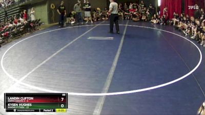 90 lbs Round 1 (6 Team) - Jeremiah Bratton, Kansas Python vs Jaden Rude, North Dakota 2