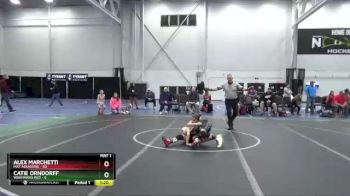 76 lbs Round 3 (8 Team) - Alex Marchetti, Mat Assassins vs Catie Orndorff, Warhawks Red