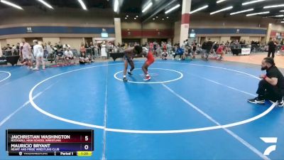 170 lbs Champ. Round 1 - JaiChristian Washington, Rockwall High School Wrestling vs Mauricio Bryant, Heart And Pride Wrestling Club