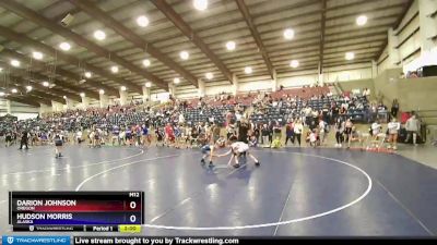 96 lbs Semifinal - Darion Johnson, Oregon vs Hudson Morris, Alaska