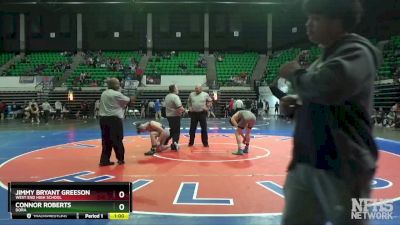 1A-4A 144 Cons. Semi - Jimmy Bryant Greeson, West End High School vs Connor Roberts, Dora