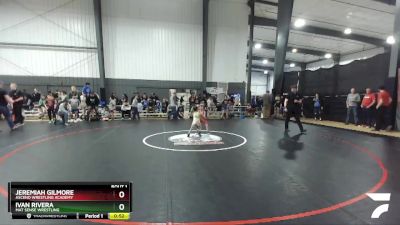 44-45 lbs Round 1 - Jeremiah Gilmore, Ascend Wrestling Academy vs Ivan Rivera, Mat Sense Wrestling