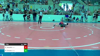 77 lbs Consolation - David Versele, Walton Takedown Club vs Raymond Crouso, Georgia