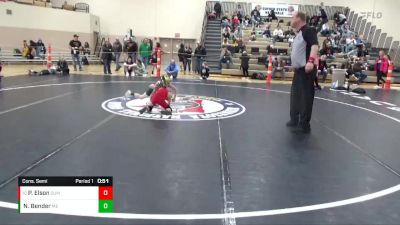 55 lbs Cons. Semi - Phillip Elson, Summit vs Nolan Bender, MN Elite