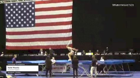Kate Moody - Individual Trampoline, Gymnast Factory - 2021 USA Gymnastics Championships