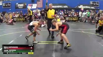 92 lbs Round 4 (6 Team) - Hank Jackson, Team Gotcha vs Beau Hopkinson, Ares