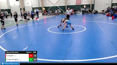 90 lbs Round 4 (8 Team) - Philip Streff, Columbus Wrestling Organization vs Ethan Worthington, Phillipsburg