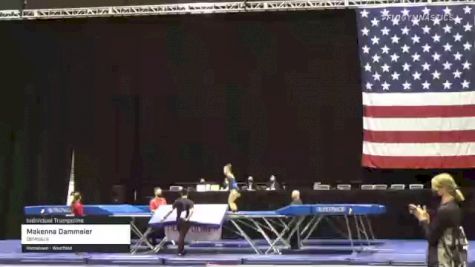 Makenna Dammeier - Individual Trampoline, DeVeau's - 2021 USA Gymnastics Championships