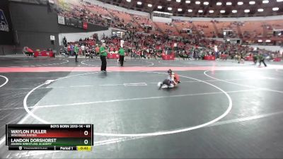 69 lbs 5th Place Match - Landon Dorshorst, Askren Wrestling Academy vs Waylon Fuller, Wisconsin Rapids