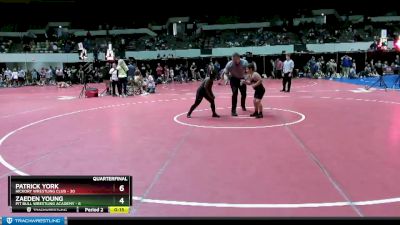 68 lbs Quarterfinal - Greyson Mendiola, Poquoson Athletic Association vs Trey Field, Norfolk Christian