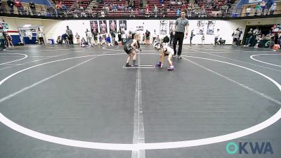 46 lbs Rr Rnd 3 - Kendal Martinez, Maverick Elite Wrestling vs Zola Smith, HBT Grapplers