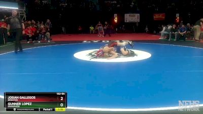 132-5A Quarterfinal - Josiah Gallegos, Brighton vs Gunner Lopez, Grandview