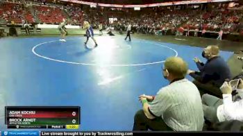 D1-195 lbs Champ. Round 1 - Adam Kochiu, Oak Creek vs Brock Arndt, Appleton North