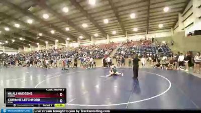 150 lbs Cons. Round 2 - Huali Hudgens, Hawaii vs Corinne Letchford, Utah