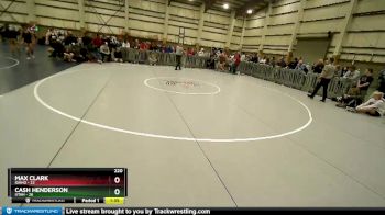 220 lbs Finals (2 Team) - Max Clark, Idaho vs Cash Henderson, Utah