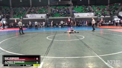 1A-4A 120 Champ. Round 1 - Raif Robinson, Westminster Christian Academy vs Alfredo Rodriguez, Susan Moore Hs