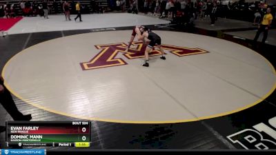 160 lbs Quarterfinal - Evan Farley, New Prague vs Dominic Mann, Kasson-Mantorville