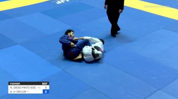 RAIMUNDO DIEGO PINTO SODRE vs SHANE JAMIL HILL-TAYLOR 2021 World Jiu-Jitsu IBJJF Championship