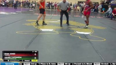 3 - 157 lbs Champ. Round 1 - Ryan Jones, Tunstall vs Xavier Castaneda, Charlottesville HS