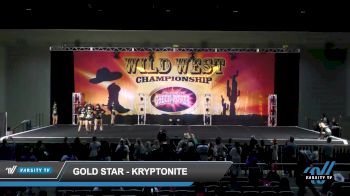 Gold Star - Kryptonite [2022 L4.2 Senior - D2 Day 2] 2022 American Cheer Power NorCal Showdown